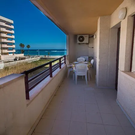 Topacio II In The Center Of The Promenade Of La Fossa Beach In Calpe Кальпе