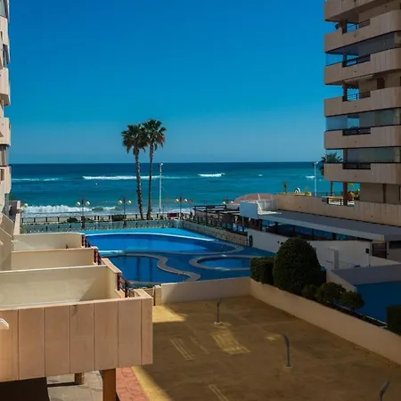 Topacio II In The Center Of The Promenade Of La Fossa Beach In Calpe Апартаменты *