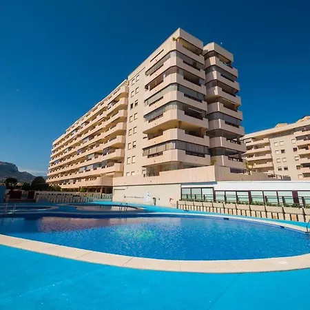 Topacio II In The Center Of The Promenade Of La Fossa Beach In Calpe Кальпе
